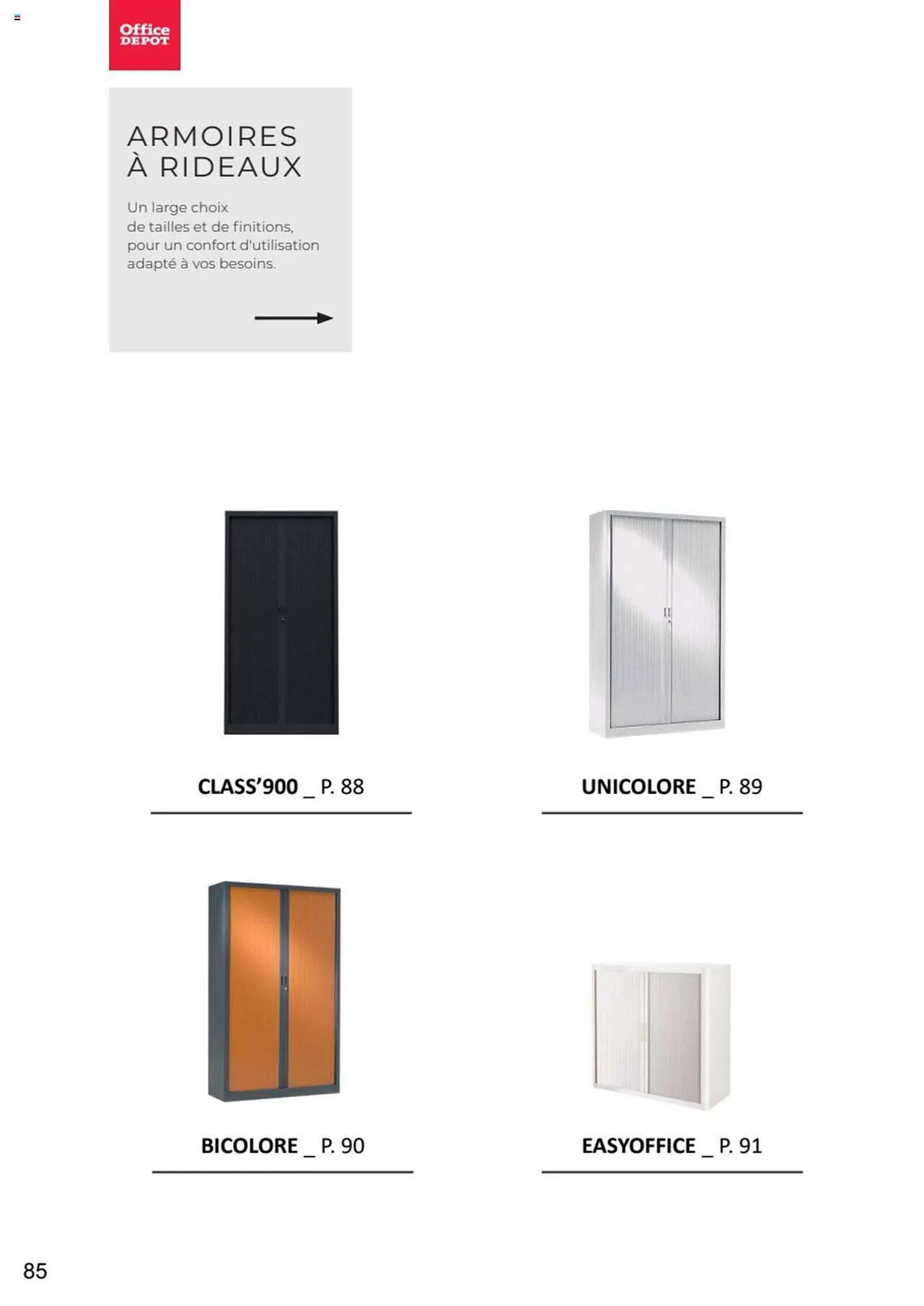 Catalogue Office Depot du 20 octobre au 27 octobre 2023 - Catalogue page 86