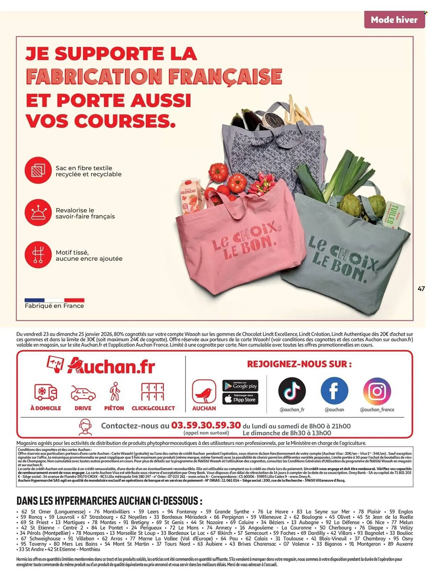 Catalogue Auchan du 20 janvier au 1 février 2026 - Catalogue page 47