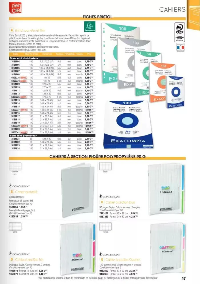 Écoles et loisirs 2025 du 1 janvier au 31 décembre 2025 - Catalogue page 47