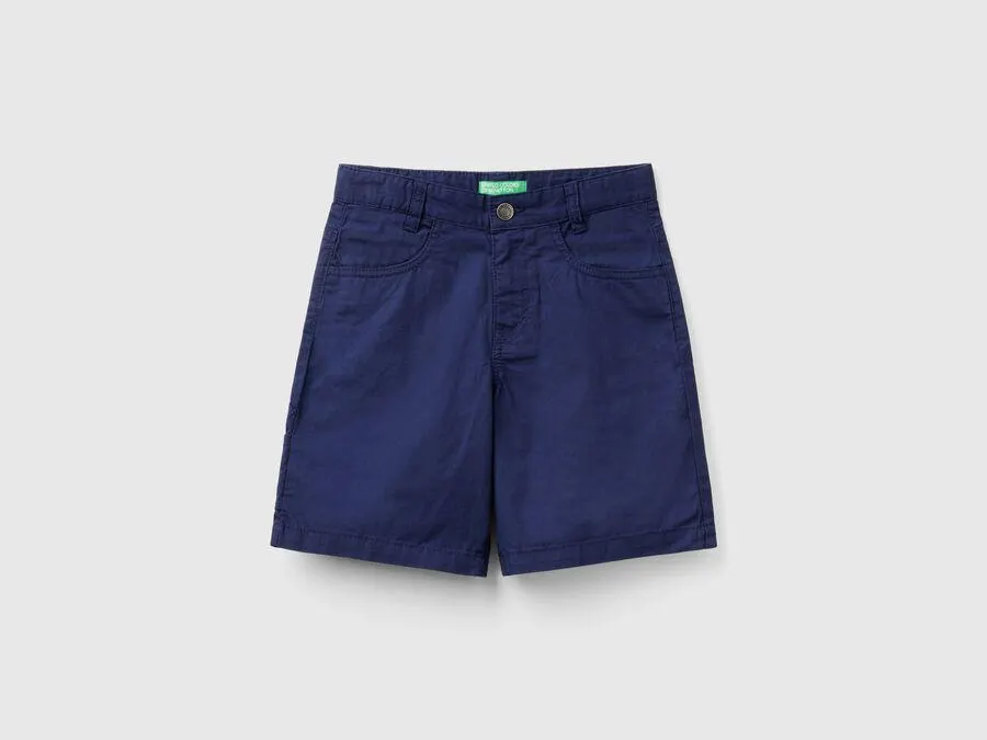 Bermuda en pur coton