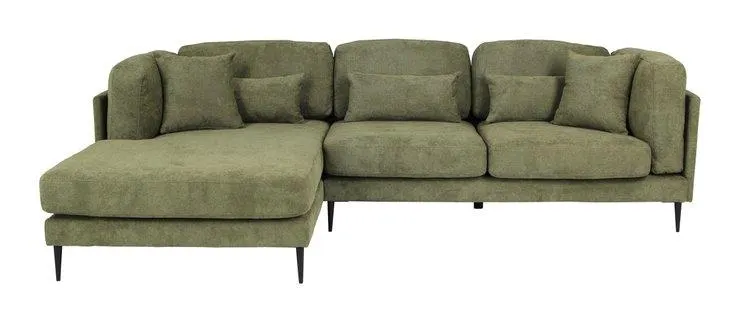 ARNE CANAPE ANGLE GAUCHE VERT CROWN 11