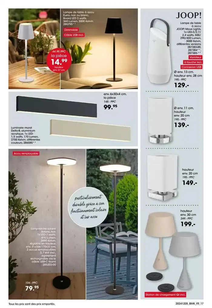 SALON DE LA CUISINE CHEZ MÖBEL MARTIN du 5 décembre au 15 décembre 2024 - Catalogue page 17