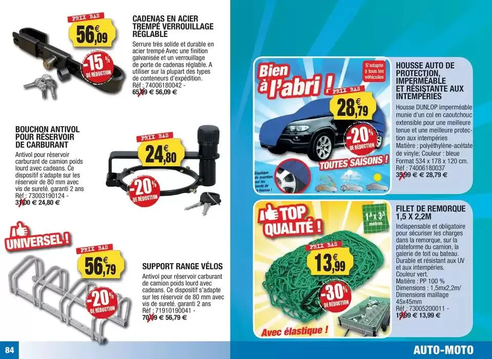 Arrivages de printemps du 6 février au 31 mai 2025 - Catalogue page 84