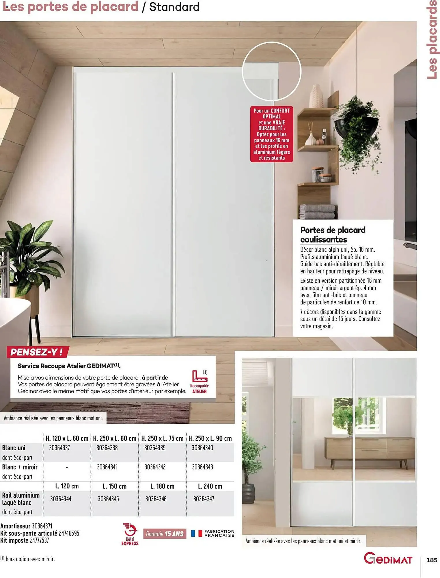 Catalogue Gedimat du 14 avril au 30 avril 2026 - Catalogue page 185
