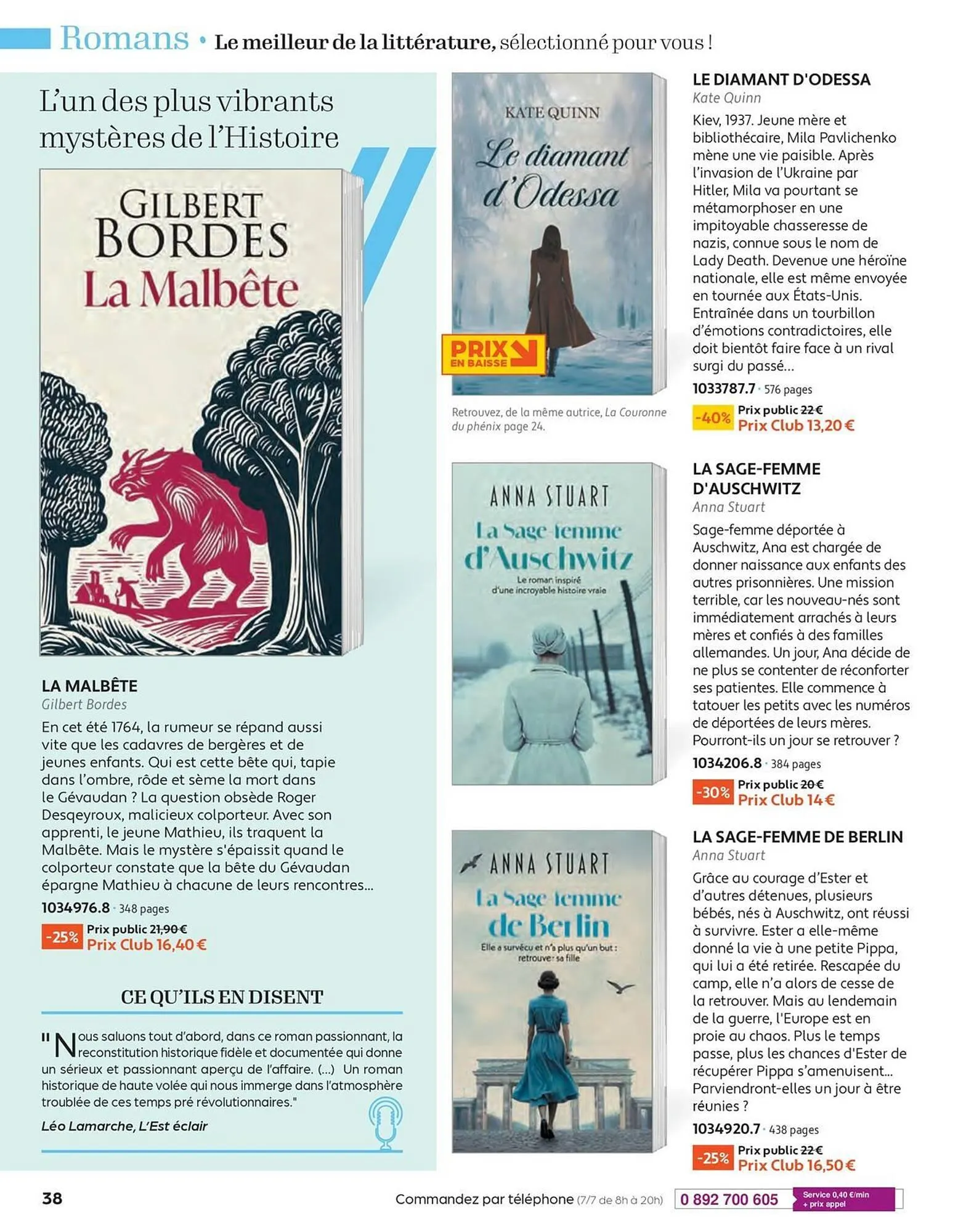 Catalogue France Loisirs du 1 septembre au 31 octobre 2025 - Catalogue page 38
