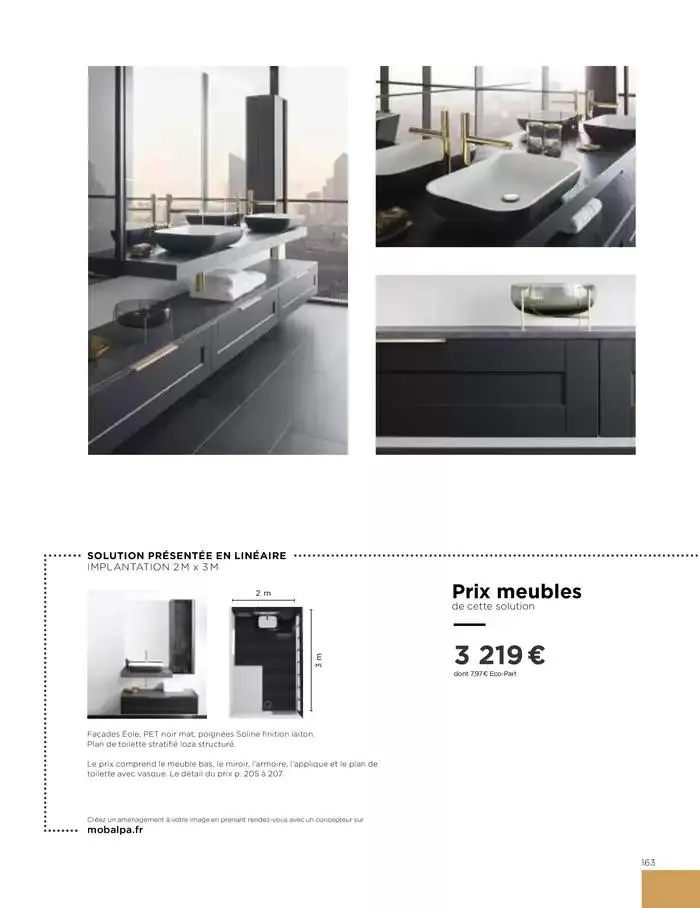 Cuisines & aménagements sur-mesure du 6 mars au 31 décembre 2025 - Catalogue page 165