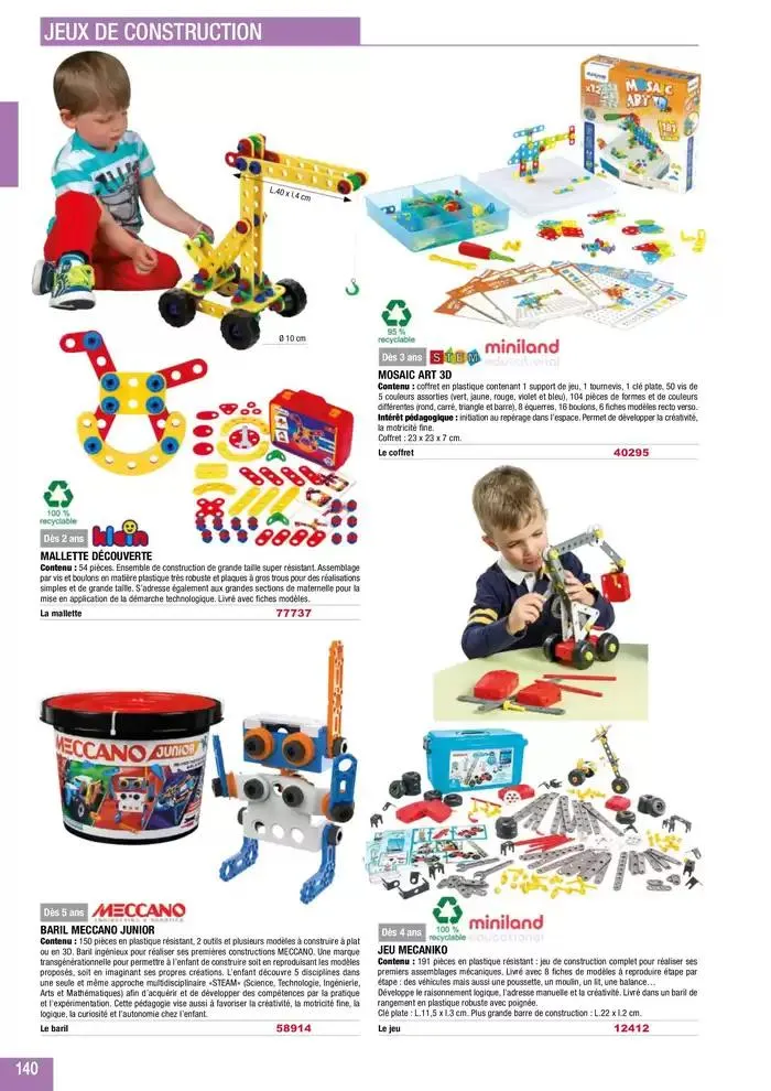 Education And Loisirs Majuscule 2025 du 5 mars au 31 décembre 2025 - Catalogue page 164