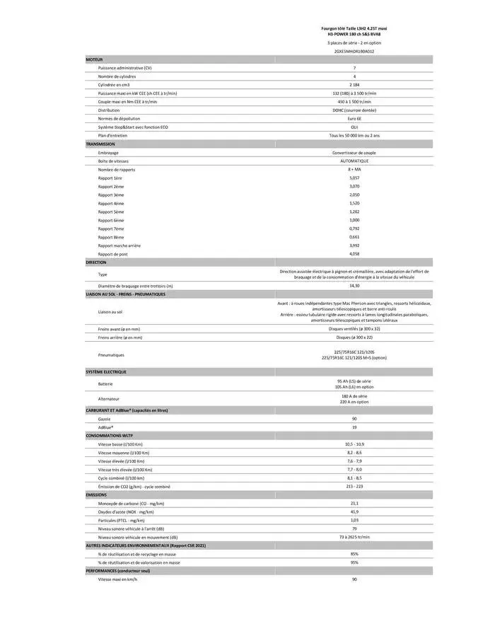 Opel Movano du 4 avril au 4 avril 2026 - Catalogue page 59