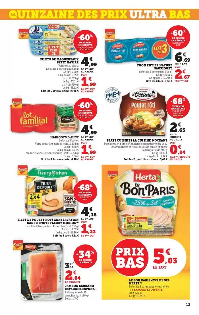 Quinzaine Commerçante du 5 mars au 16 mars 2025 - Catalogue page 13