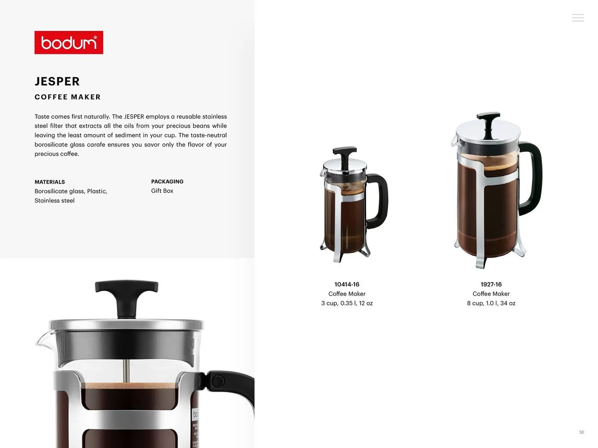 Catalogue Bodum du 25 mars au 31 décembre 2025 - Catalogue page 56