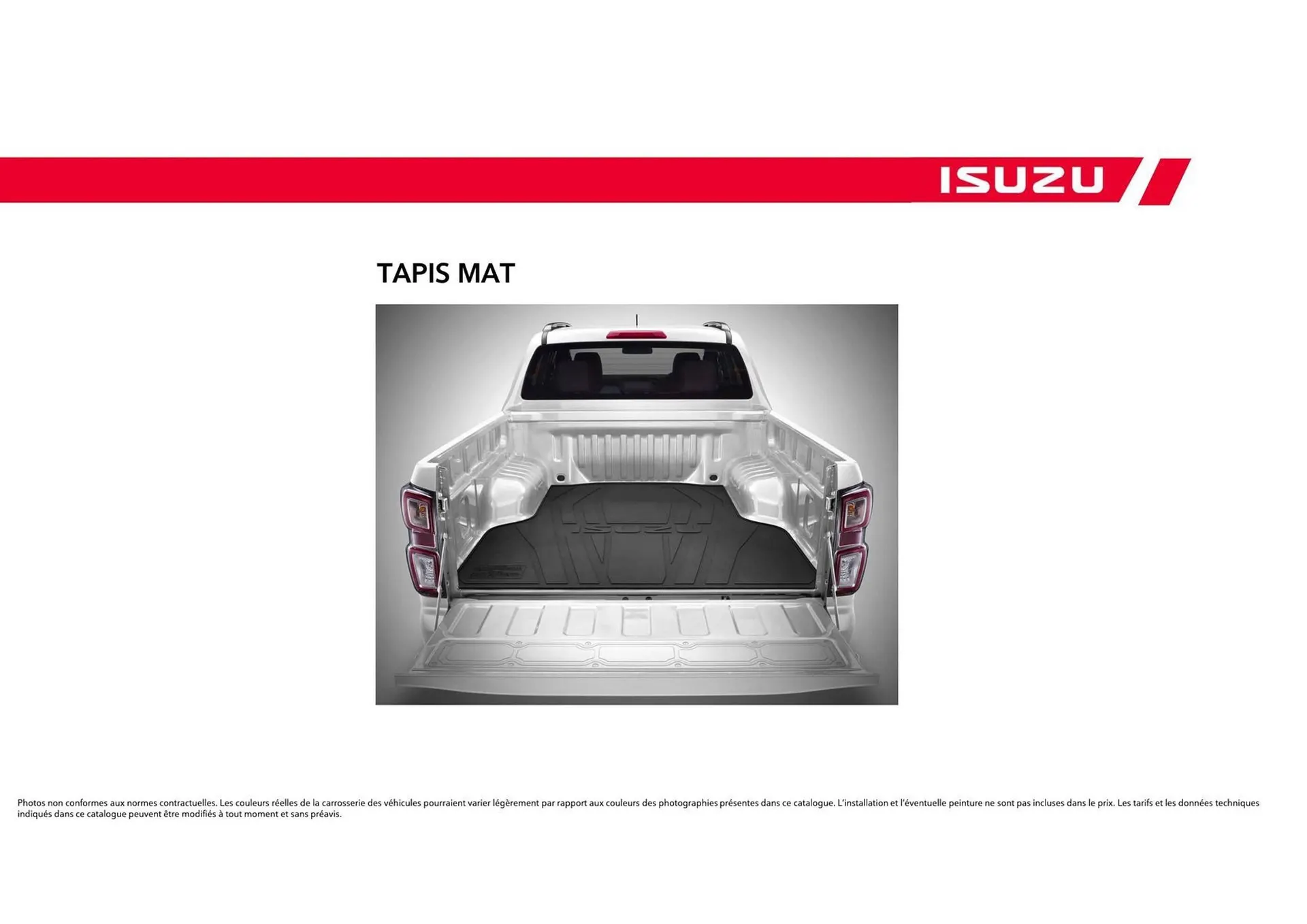 Catalogue Isuzu du 15 octobre au 15 octobre 2025 - Catalogue page 32
