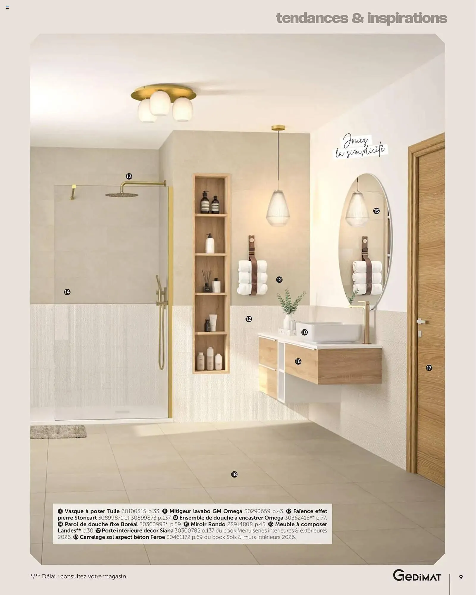 Catalogue Gedimat du 1 avril au 30 avril 2026 - Catalogue page 9