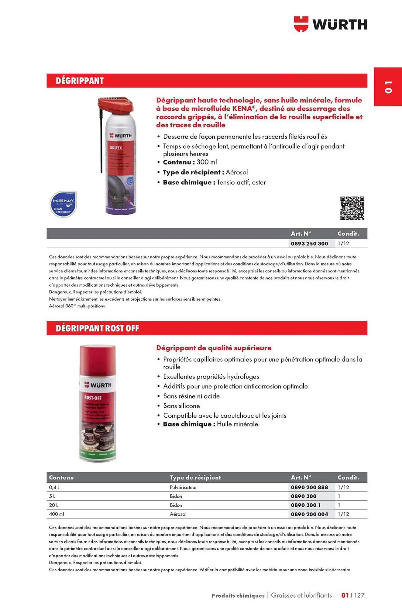 Catalogue Würth du 12 mai au 31 décembre 2025 - Catalogue page 135