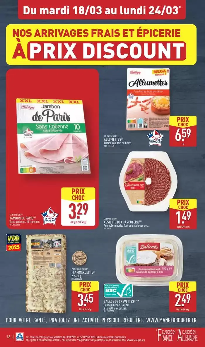 Arrivages marques Aldi à prix discount du 18 mars au 24 mars 2025 - Catalogue page 19