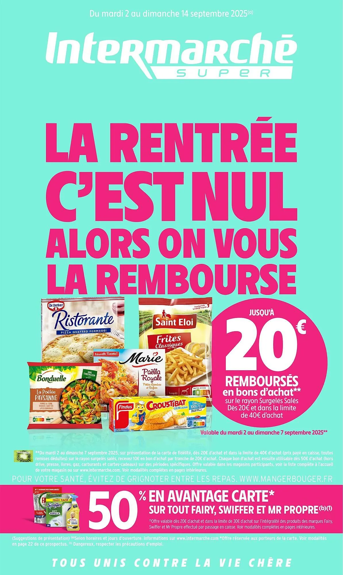 Catalogue Intermarché du 2 septembre au 14 septembre 2025 - Catalogue page 1