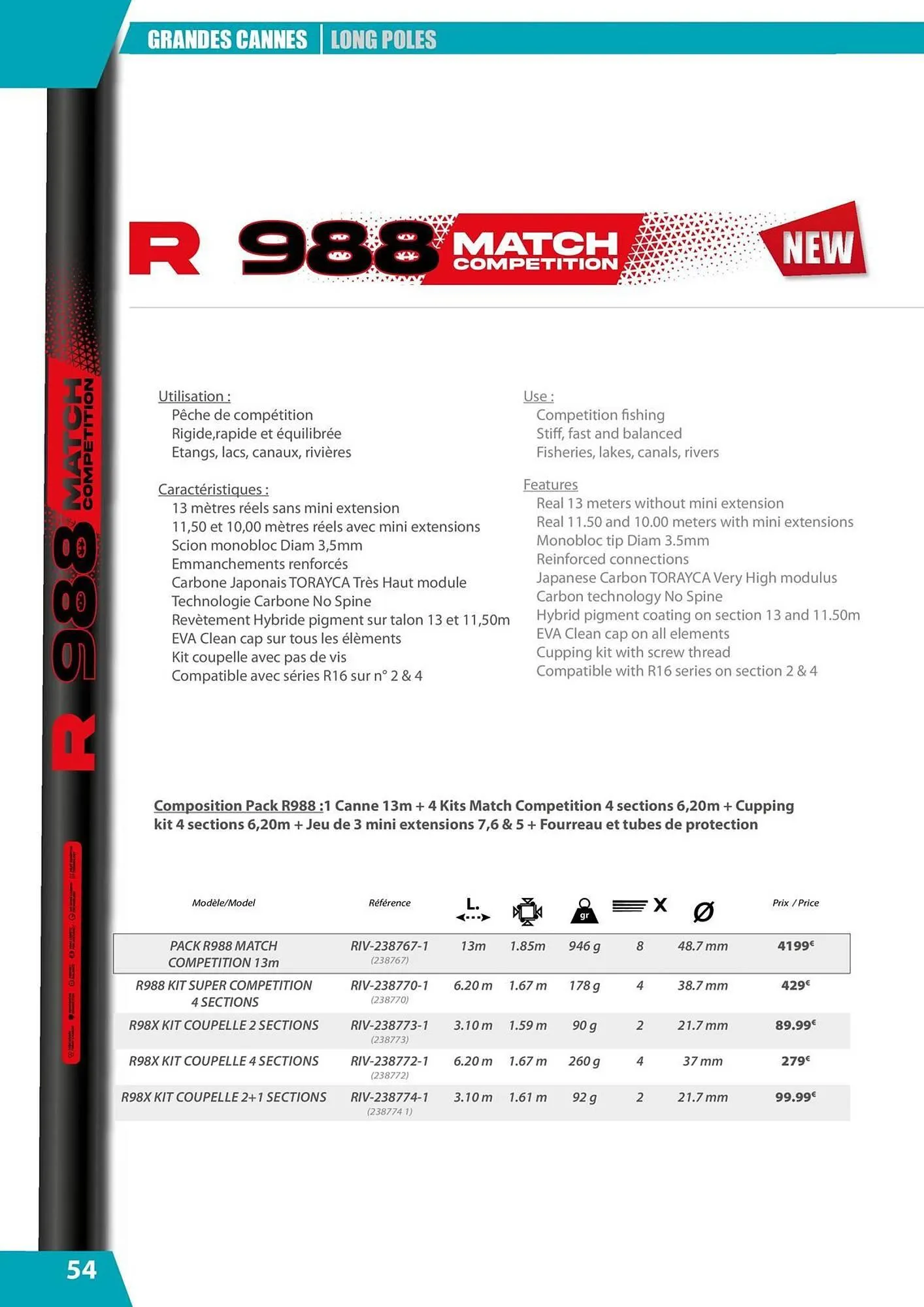 Catalogue Pacific Pêche du 30 septembre au 30 décembre 2025 - Catalogue page 54