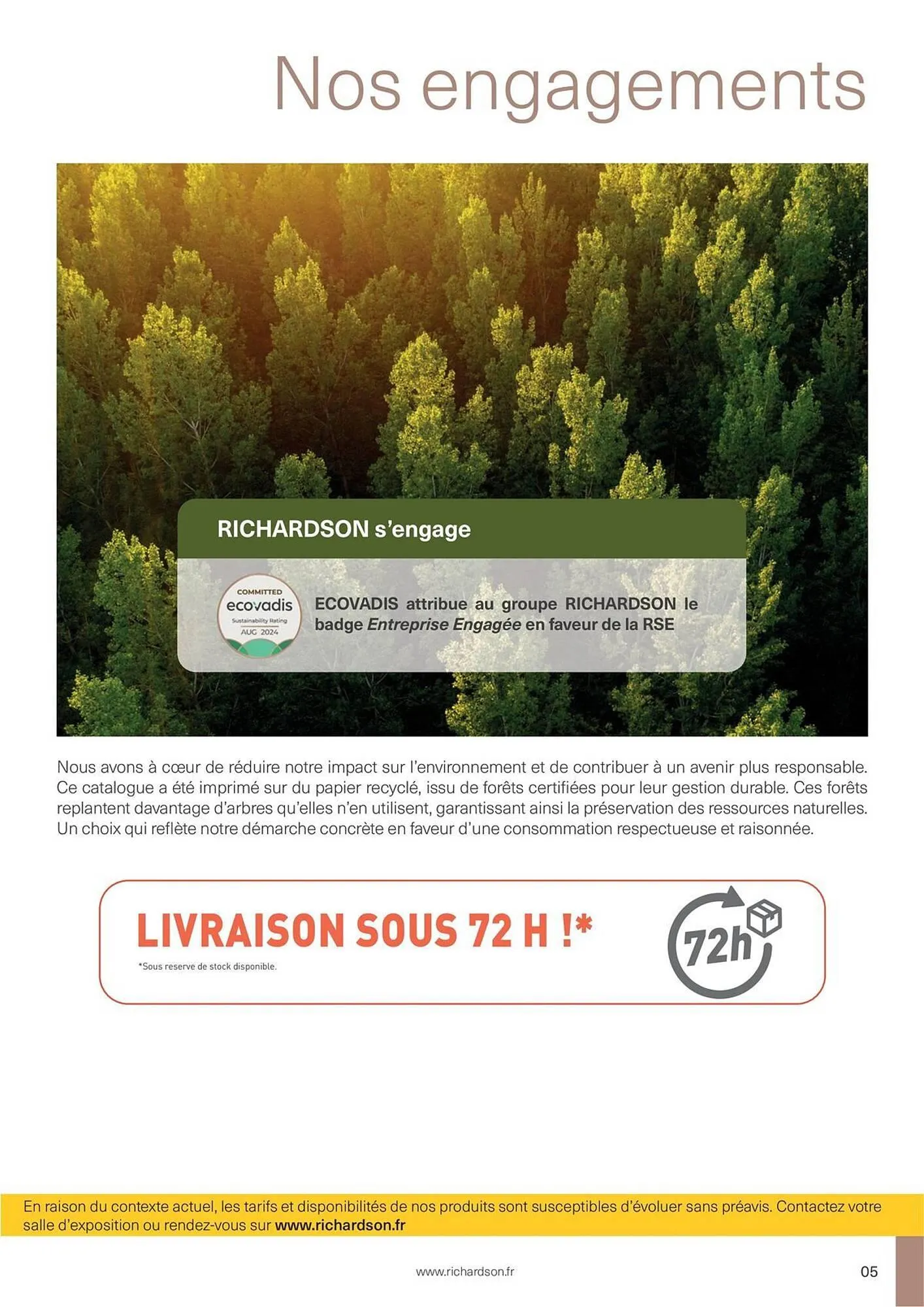 Catalogue Richardson du 11 avril au 31 décembre 2025 - Catalogue page 5