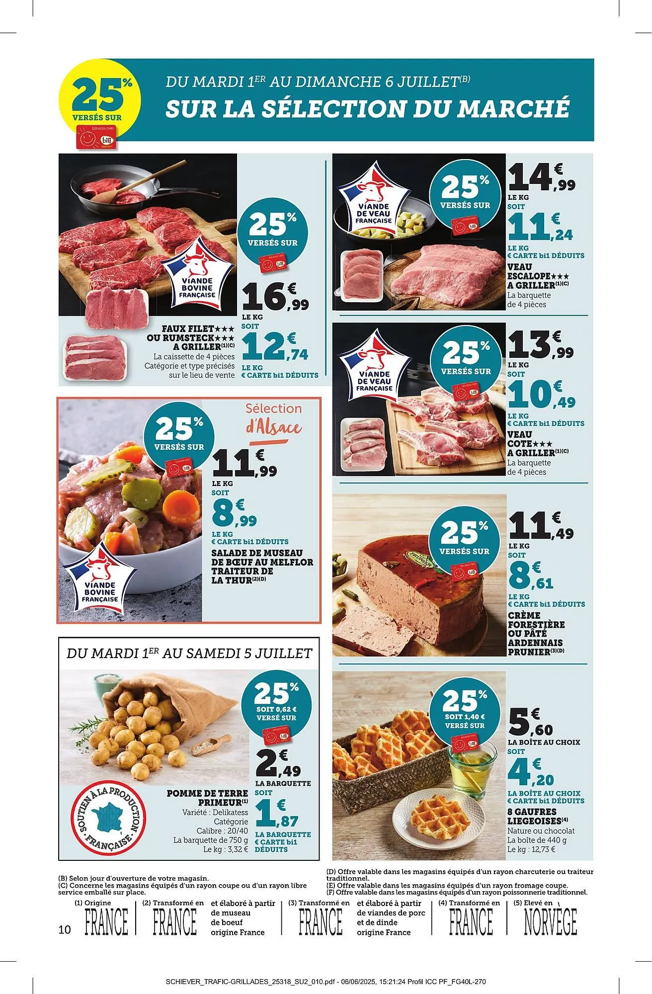 Catalogue Bi1 du 1 juillet au 13 juillet 2025 - Catalogue page 10