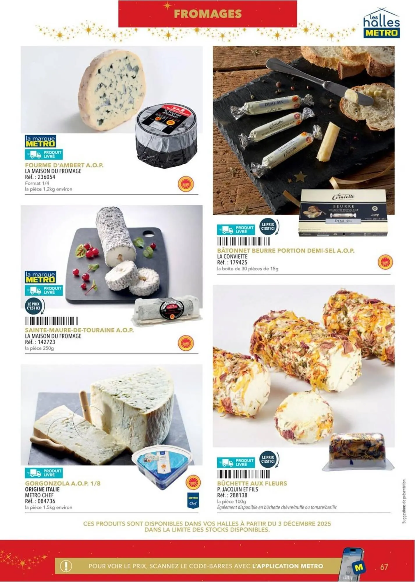 Catalogue METRO du 16 octobre au 31 décembre 2025 - Catalogue page 67