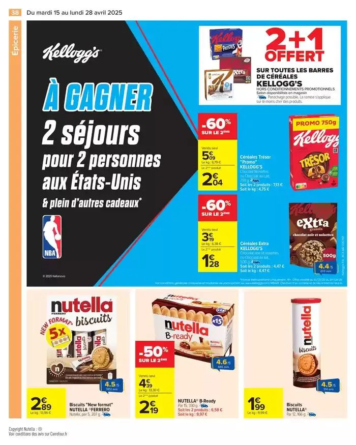 CRÊPES PARTY du 15 avril au 28 avril 2025 - Catalogue page 40