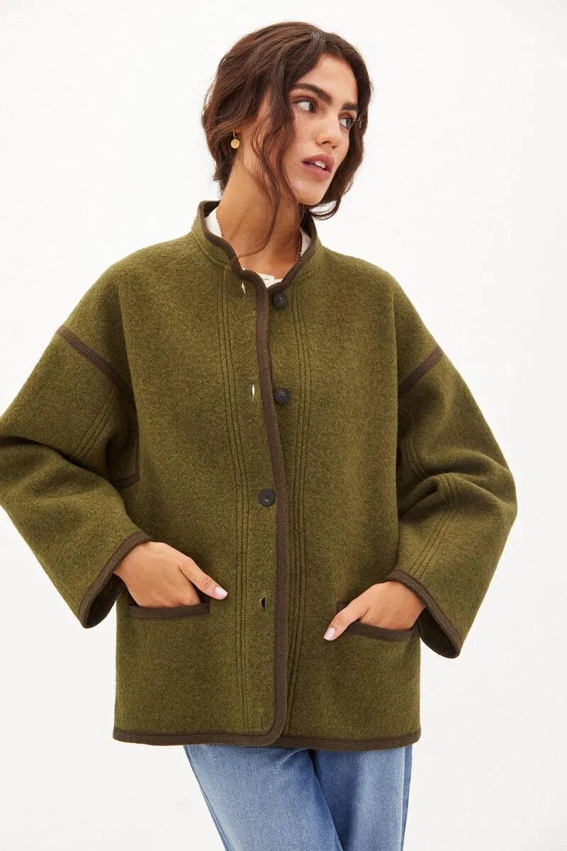 Yaiza. Chaqueta corta de lana