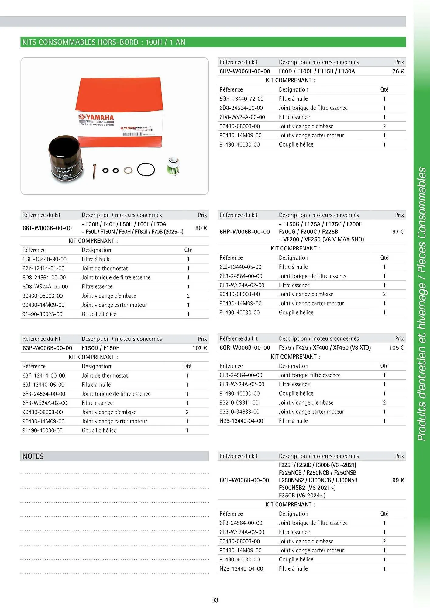 Catalogue Yamaha du 25 février au 31 mai 2026 - Catalogue page 92