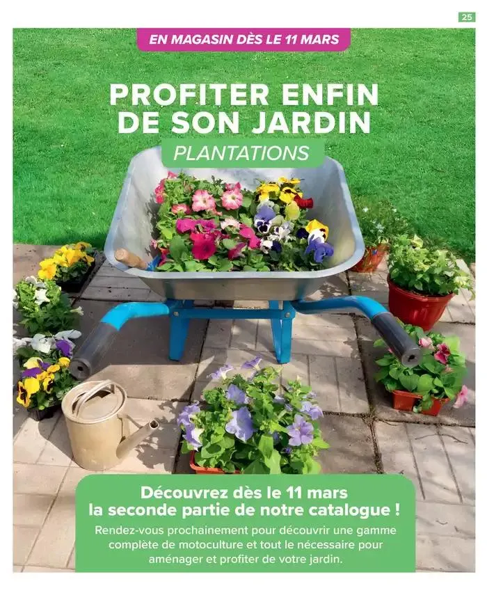 PROFITER ENFIN DE SON JARDIN du 21 février au 10 mars 2025 - Catalogue page 27