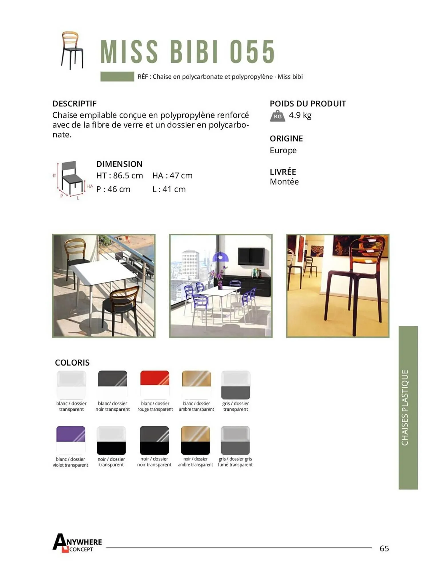 Catalogue 4 Pieds du 26 avril au 31 décembre 2023 - Catalogue page 65