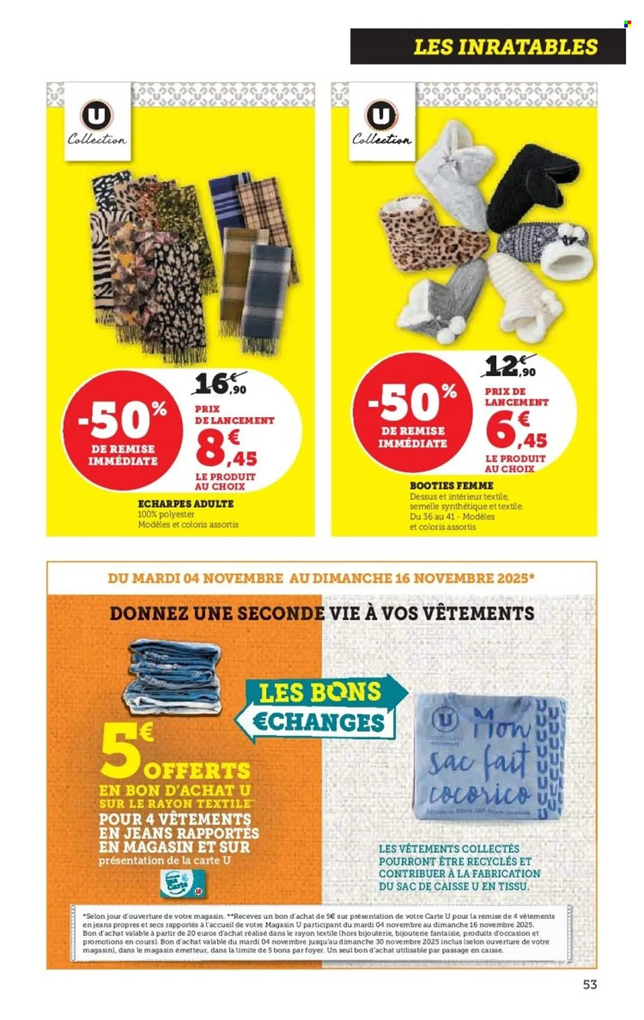 Catalogue Hyper U du 4 novembre au 16 novembre 2025 - Catalogue page 53