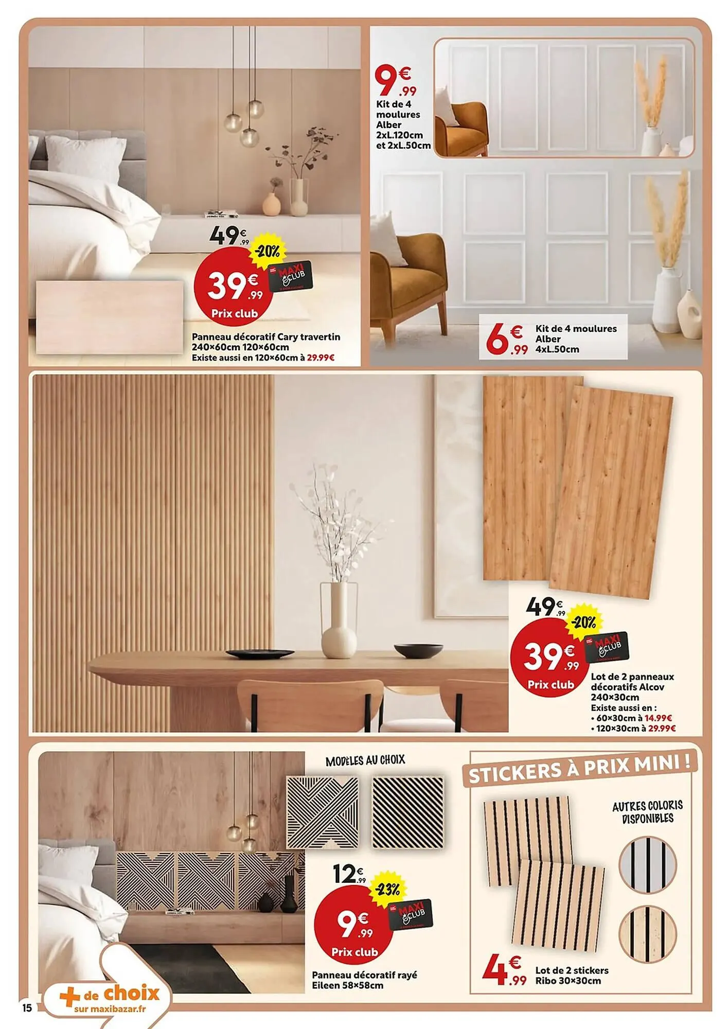 Catalogue Maxi Bazar du 11 mars au 29 mars 2026 - Catalogue page 15