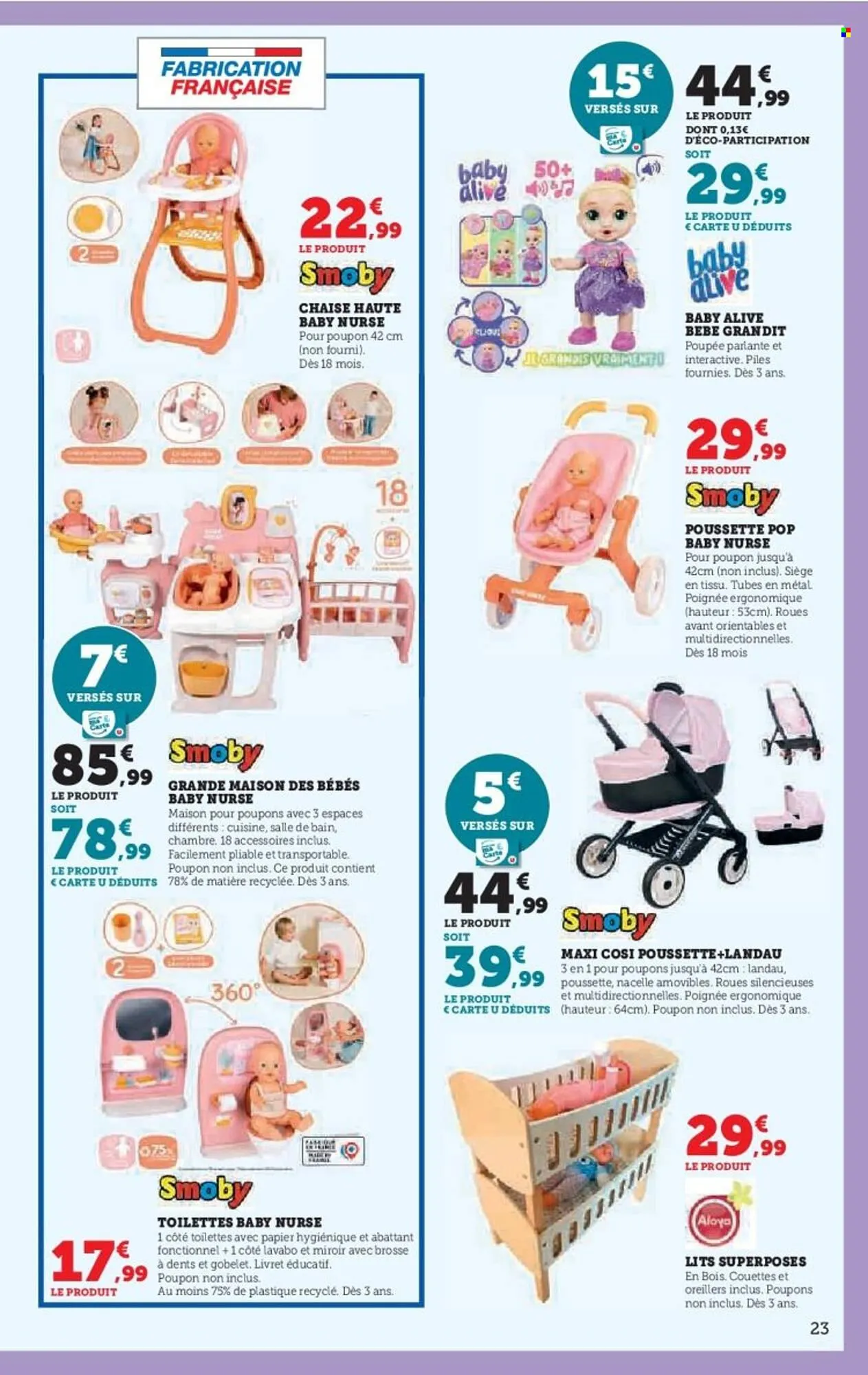 Catalogue Hyper U du 21 octobre au 7 décembre 2025 - Catalogue page 23