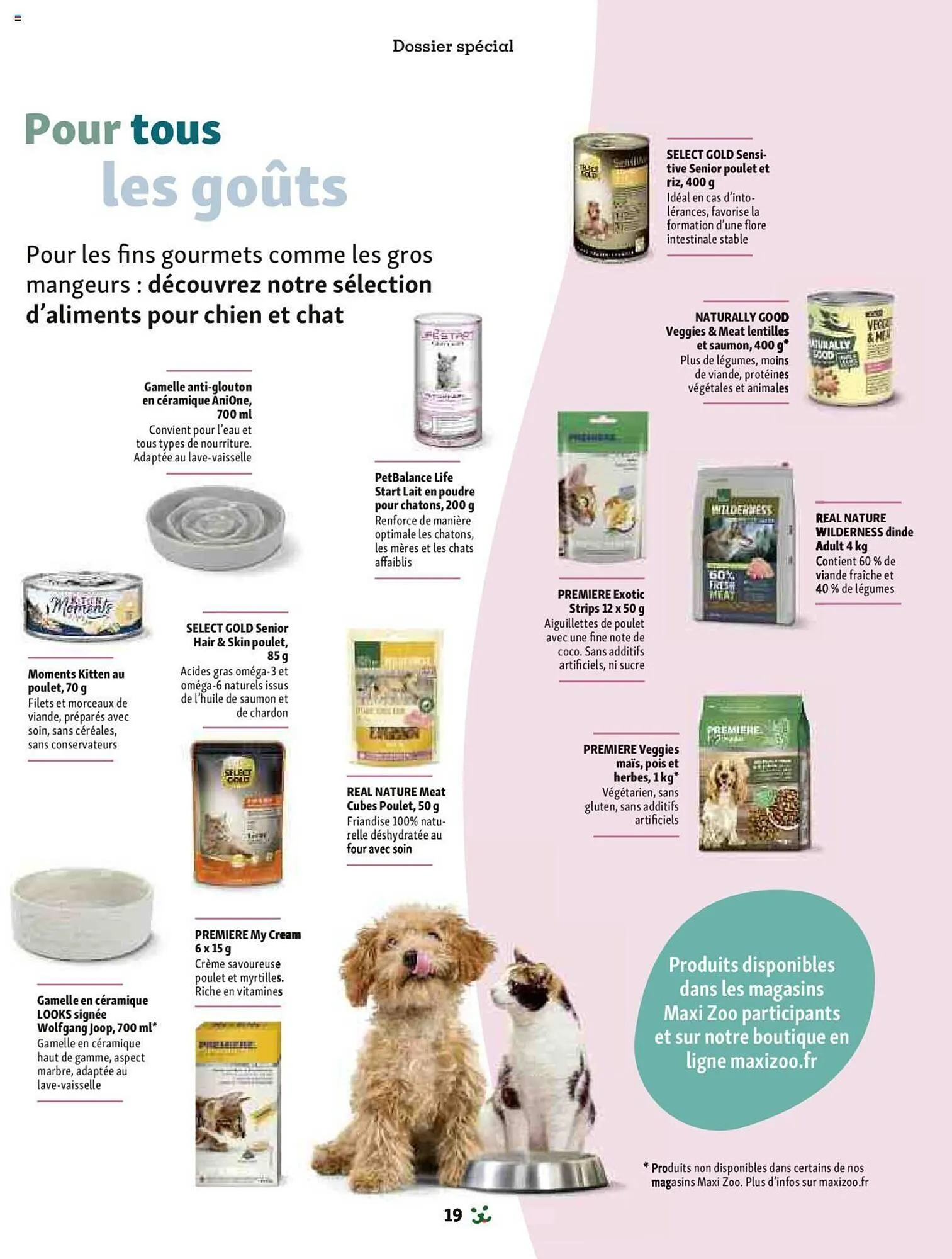 Catalogue Maxi Zoo du 1 septembre au 3 novembre 2024 - Catalogue page 19
