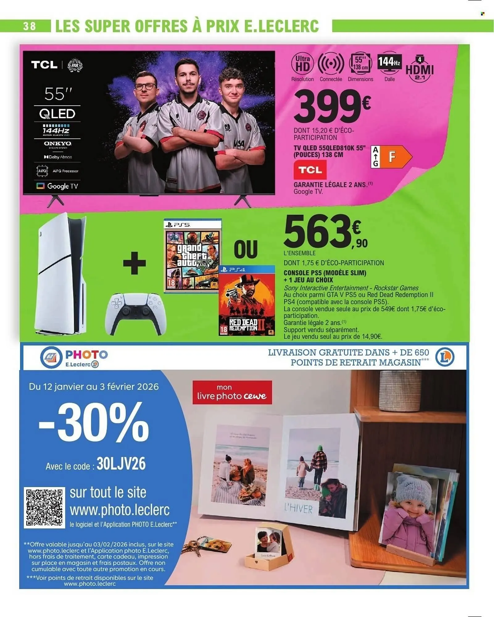 Catalogue E.Leclerc du 13 janvier au 24 janvier 2026 - Catalogue page 38