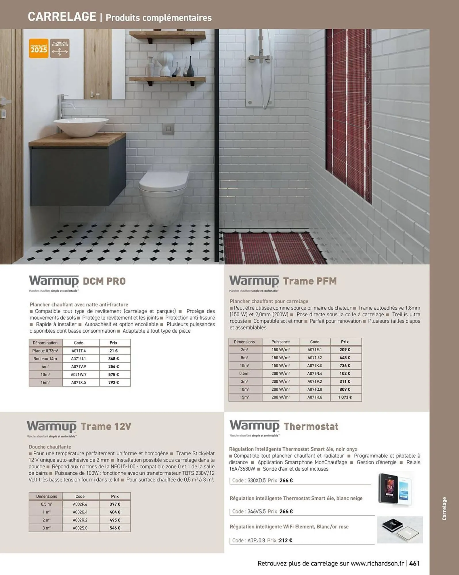 Catalogue Richardson du 11 avril au 31 décembre 2025 - Catalogue page 463