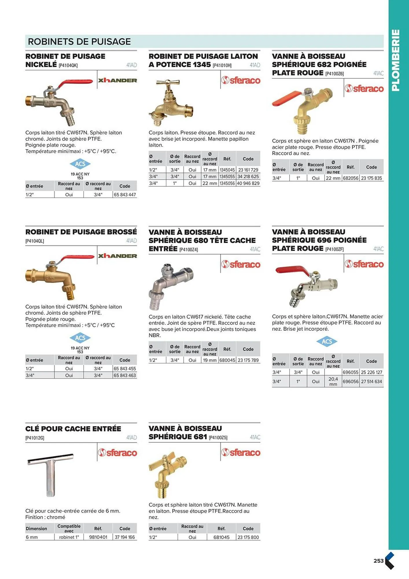 Catalogue Prolians du 2 octobre au 31 décembre 2025 - Catalogue page 253