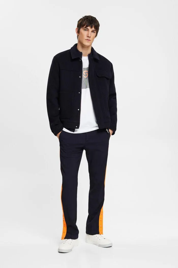 T-shirt à logo appliqué, coton biologique