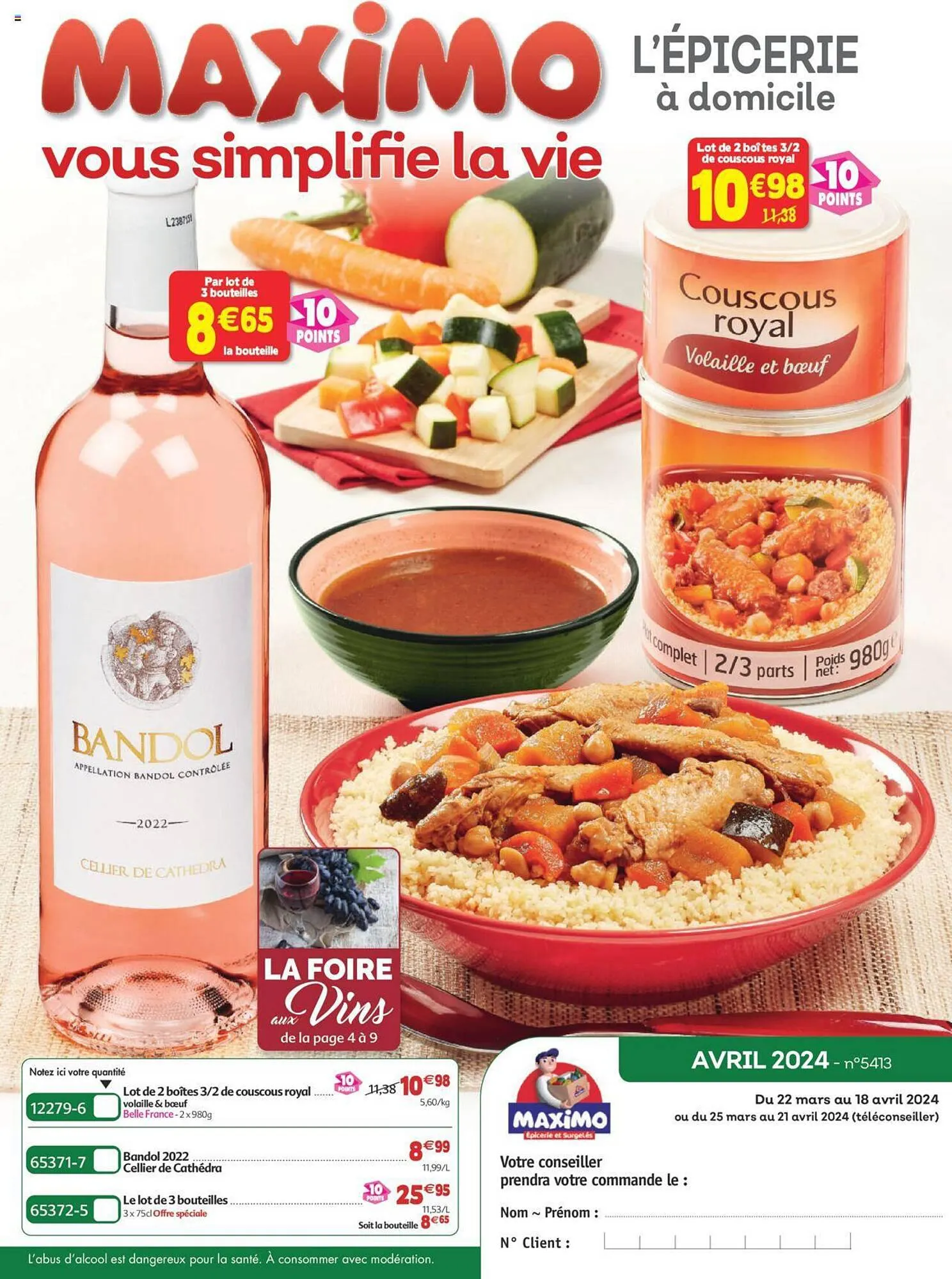 Catalogue Maximo du 22 mars au 21 avril 2024 - Catalogue page 
