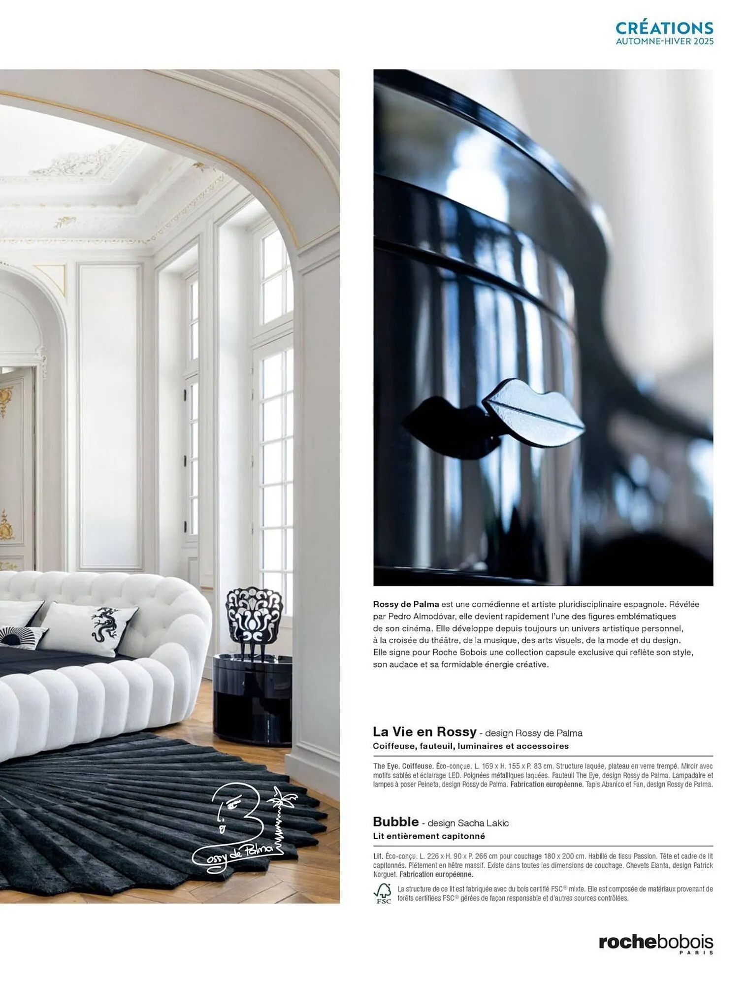 Catalogue Roche Bobois du 9 septembre au 31 décembre 2025 - Catalogue page 9