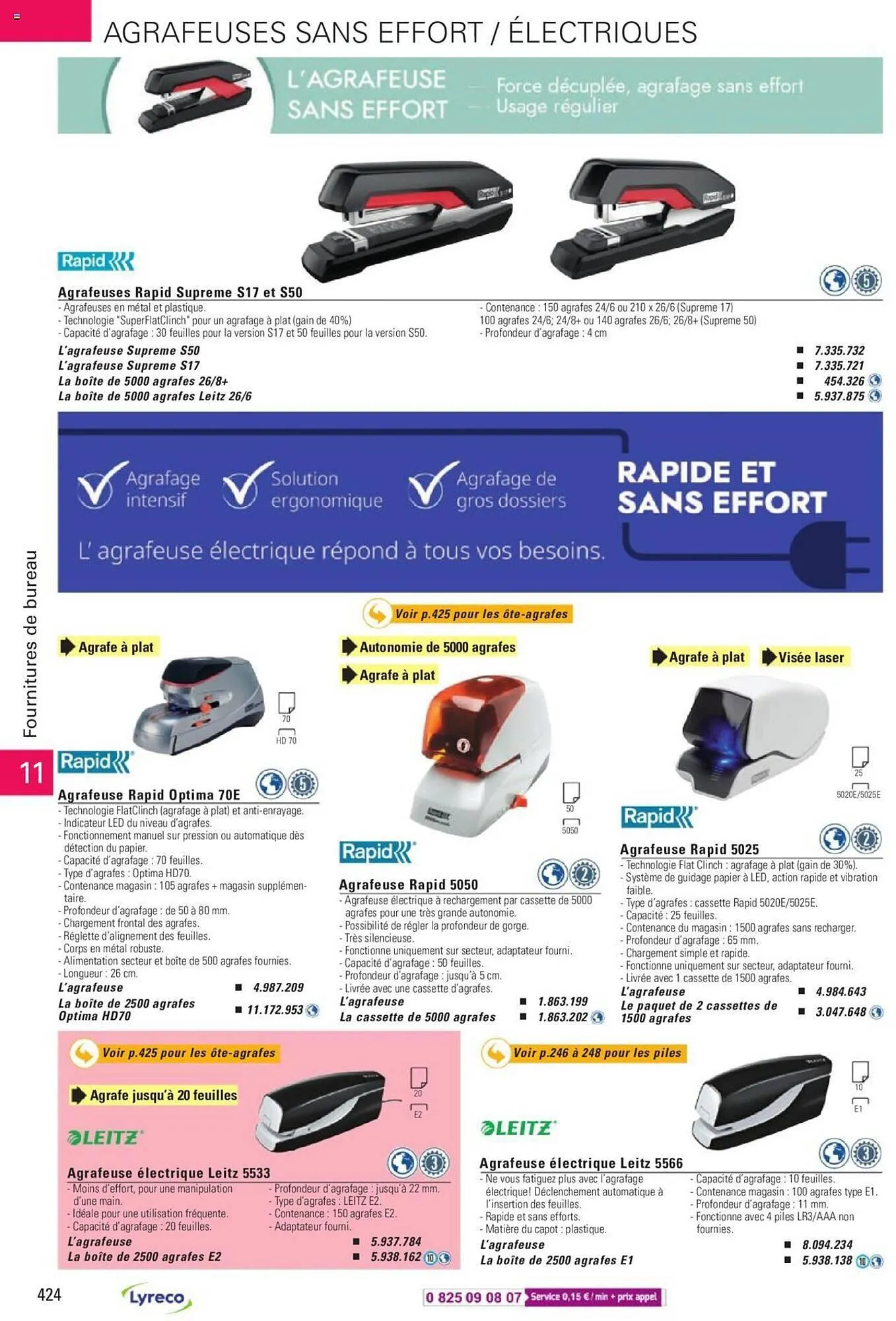 Catalogue Lyreco du 15 mai au 31 décembre 2023 - Catalogue page 424