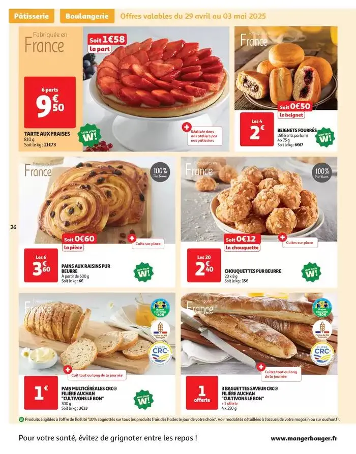 Des prix aussi bas, c'est le top du 29 avril au 11 mai 2025 - Catalogue page 26