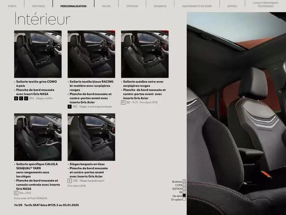 SEAT Ibiza du 21 janvier au 21 janvier 2026 - Catalogue page 14