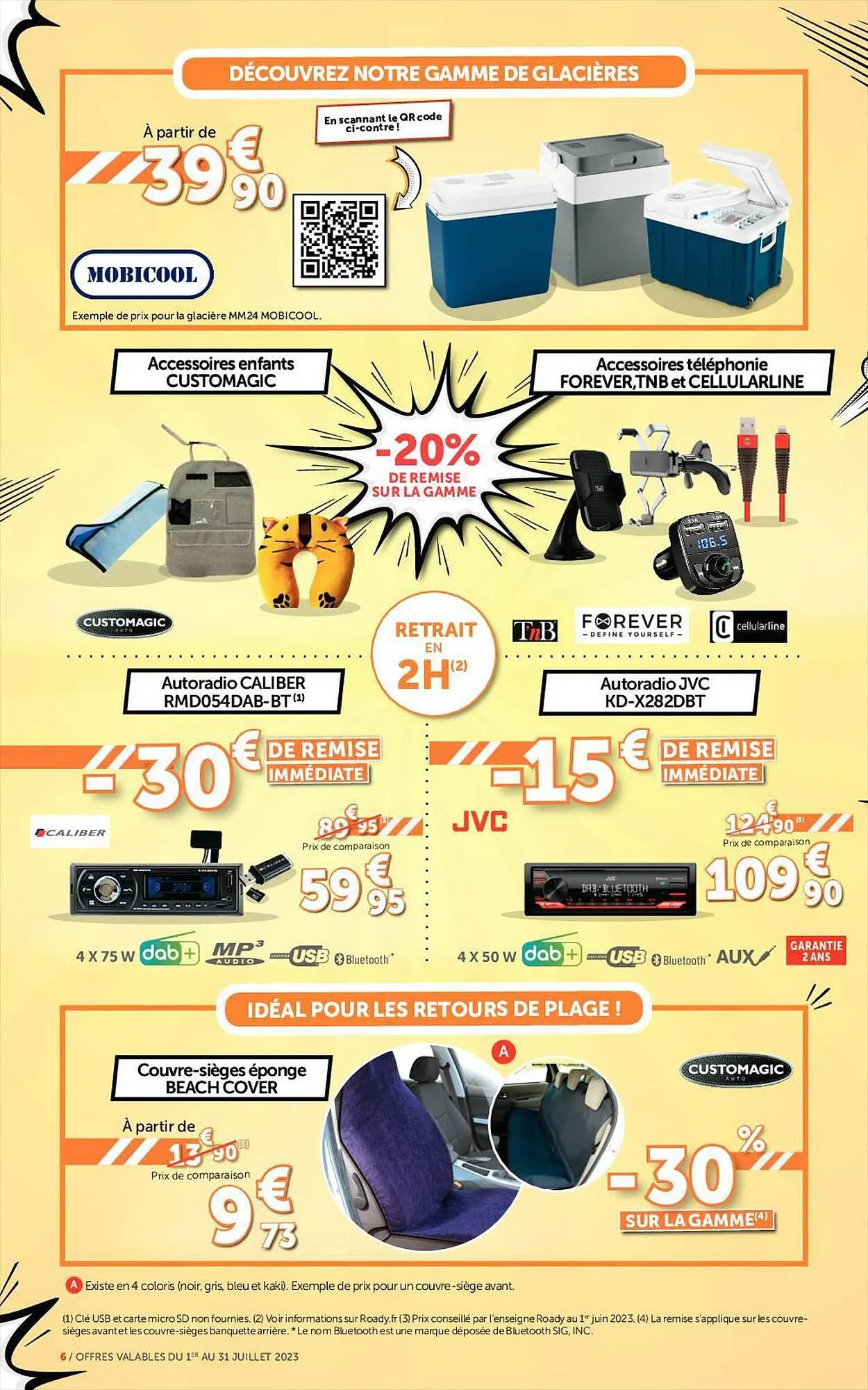 Catalogue Roady du 1 juillet au 31 juillet 2023 - Catalogue page 6