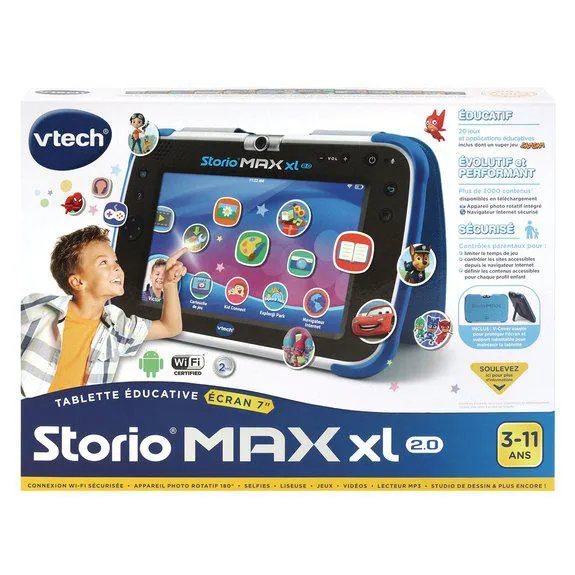 Tablette Storio Max XL 2.0 Bleue