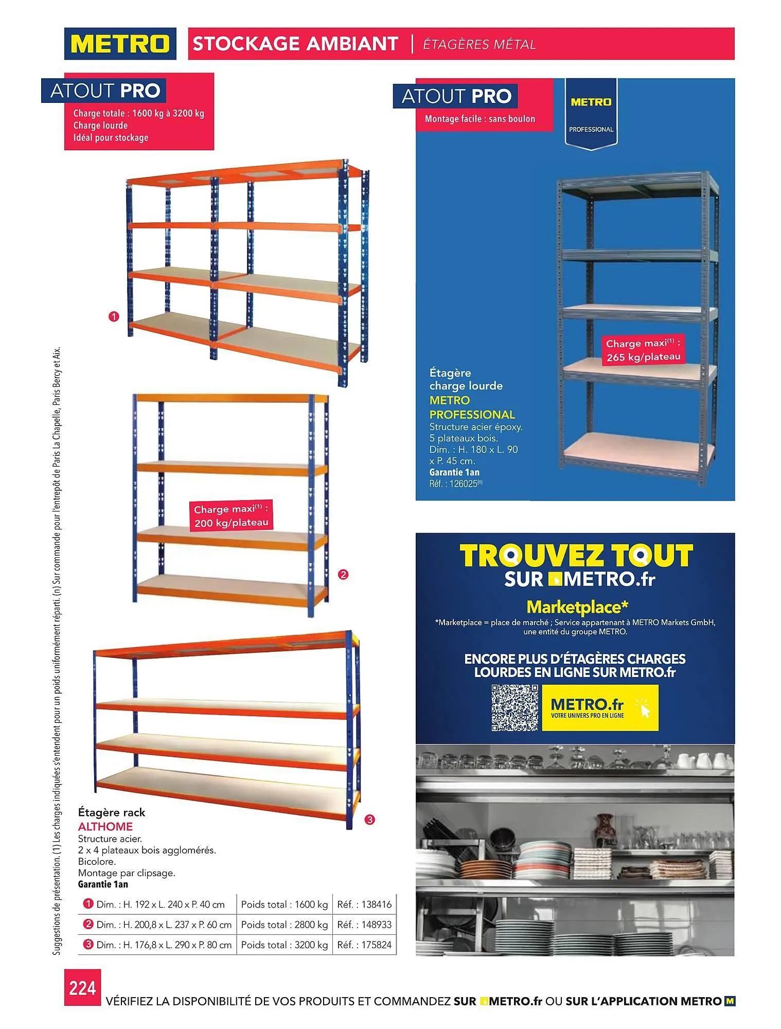 Catalogue METRO du 1 janvier au 31 décembre 2026 - Catalogue page 224
