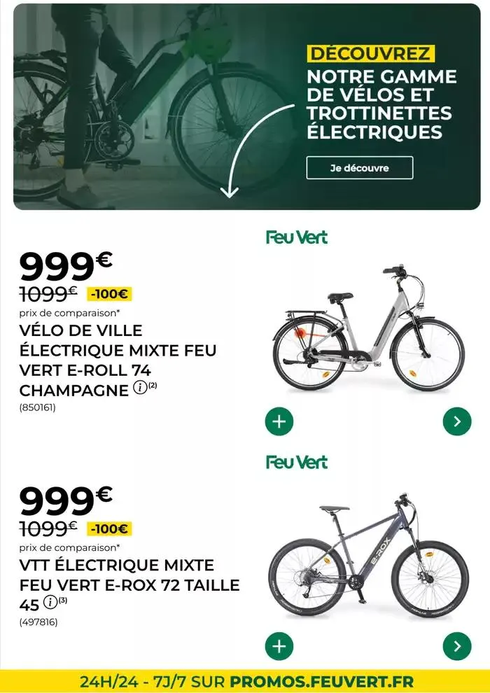 Les Offres Feu Vert du 29 avril au 3 juin 2025 - Catalogue page 13