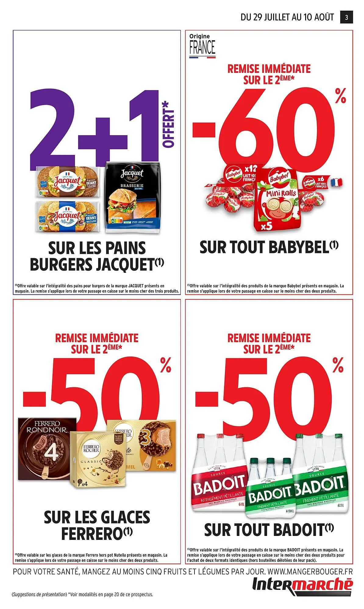 Catalogue Intermarché du 29 juillet au 10 août 2025 - Catalogue page 3