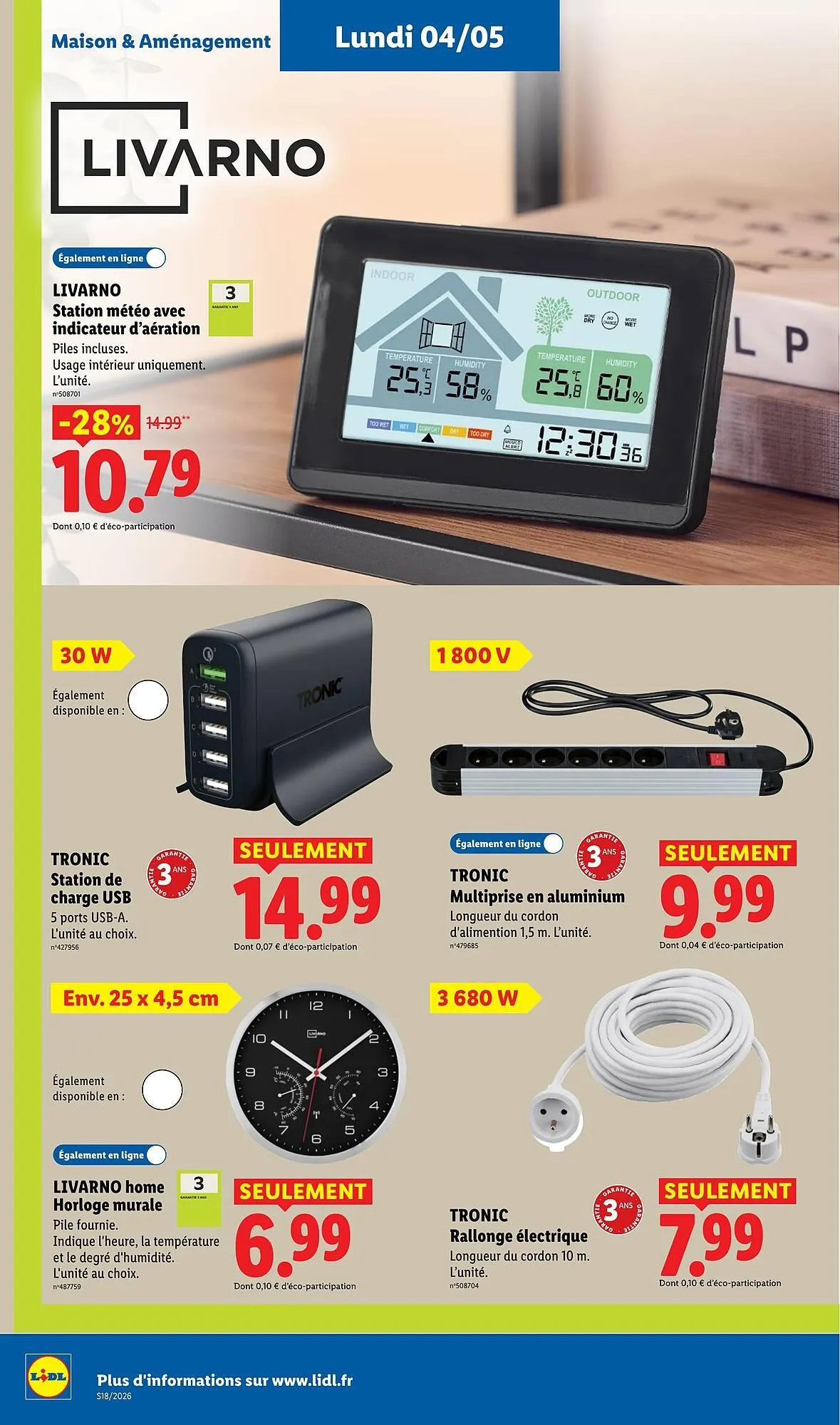 Catalogue Lidl du 30 avril au 6 mai 2026 - Catalogue page 56