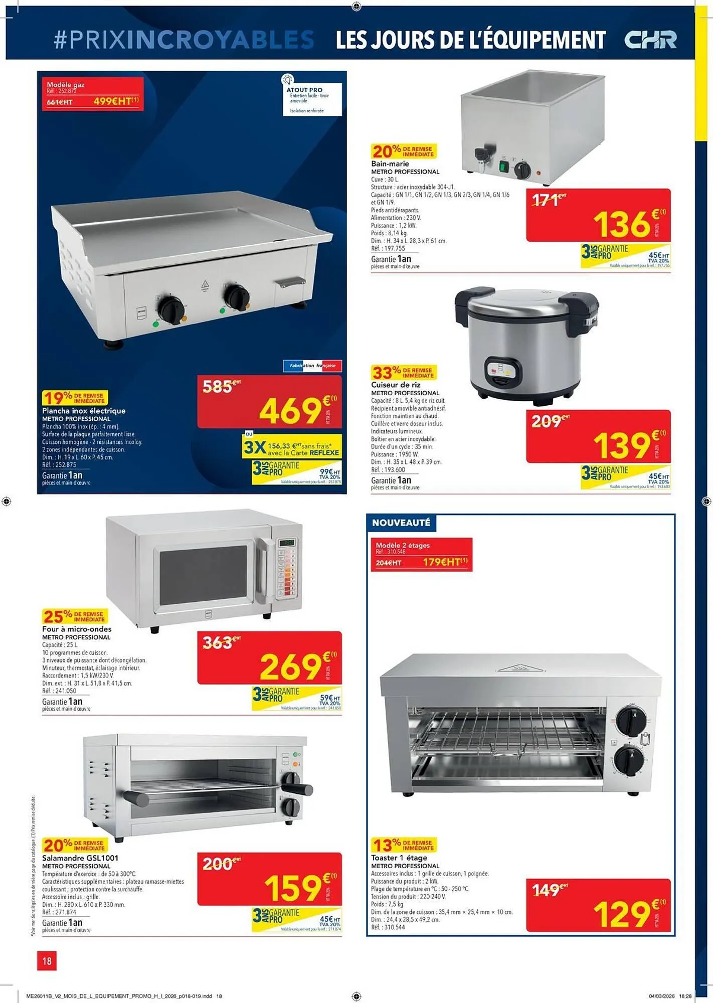 Catalogue METRO du 27 mars au 20 mai 2026 - Catalogue page 18