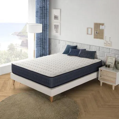 MARCKONFORT Matelas Mousse 140x190 Cm Imperial , Accueil Mémoire De Forme, 25cm D’épaisseur