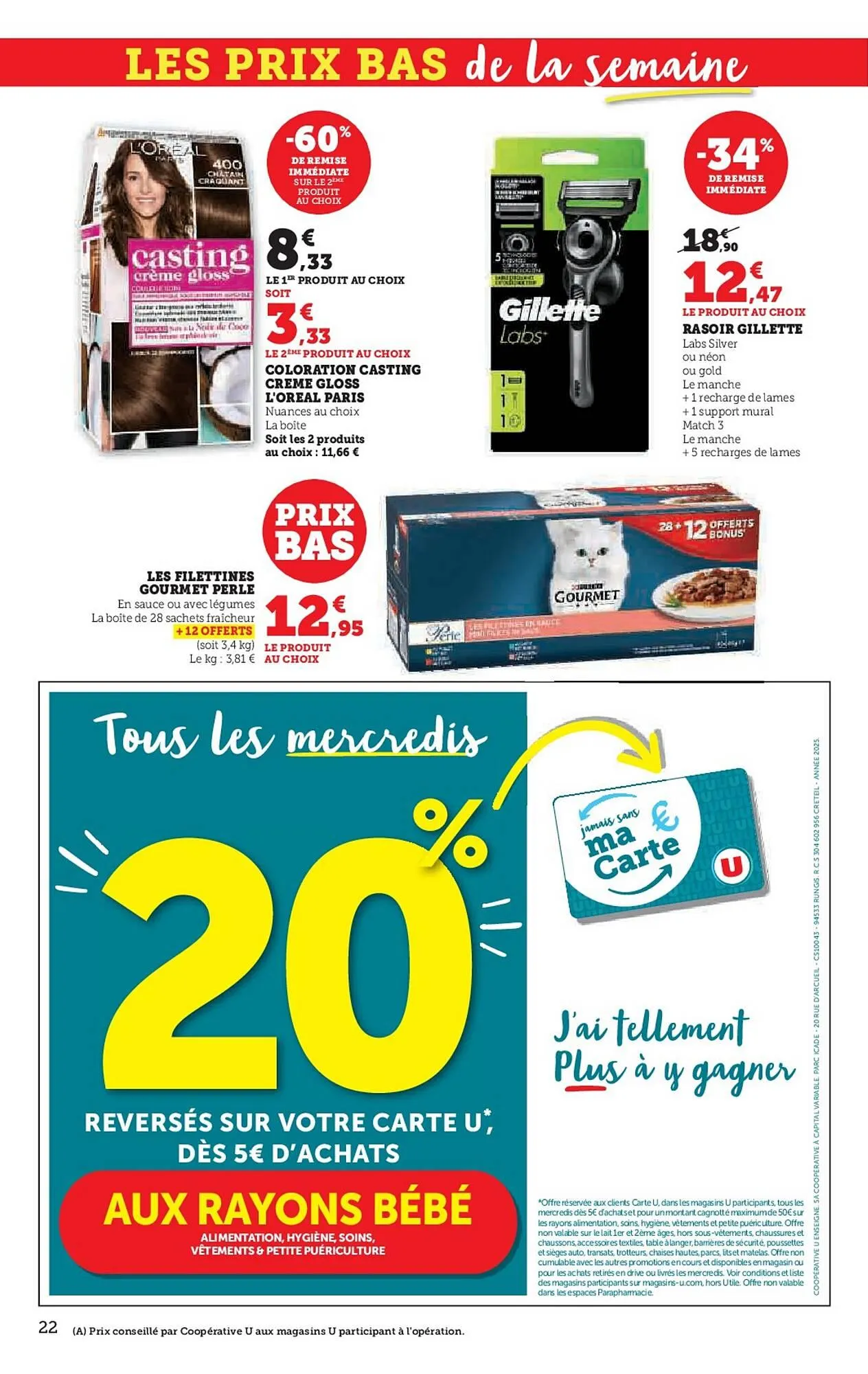 Catalogue Super U du 16 juillet au 27 juillet 2025 - Catalogue page 22